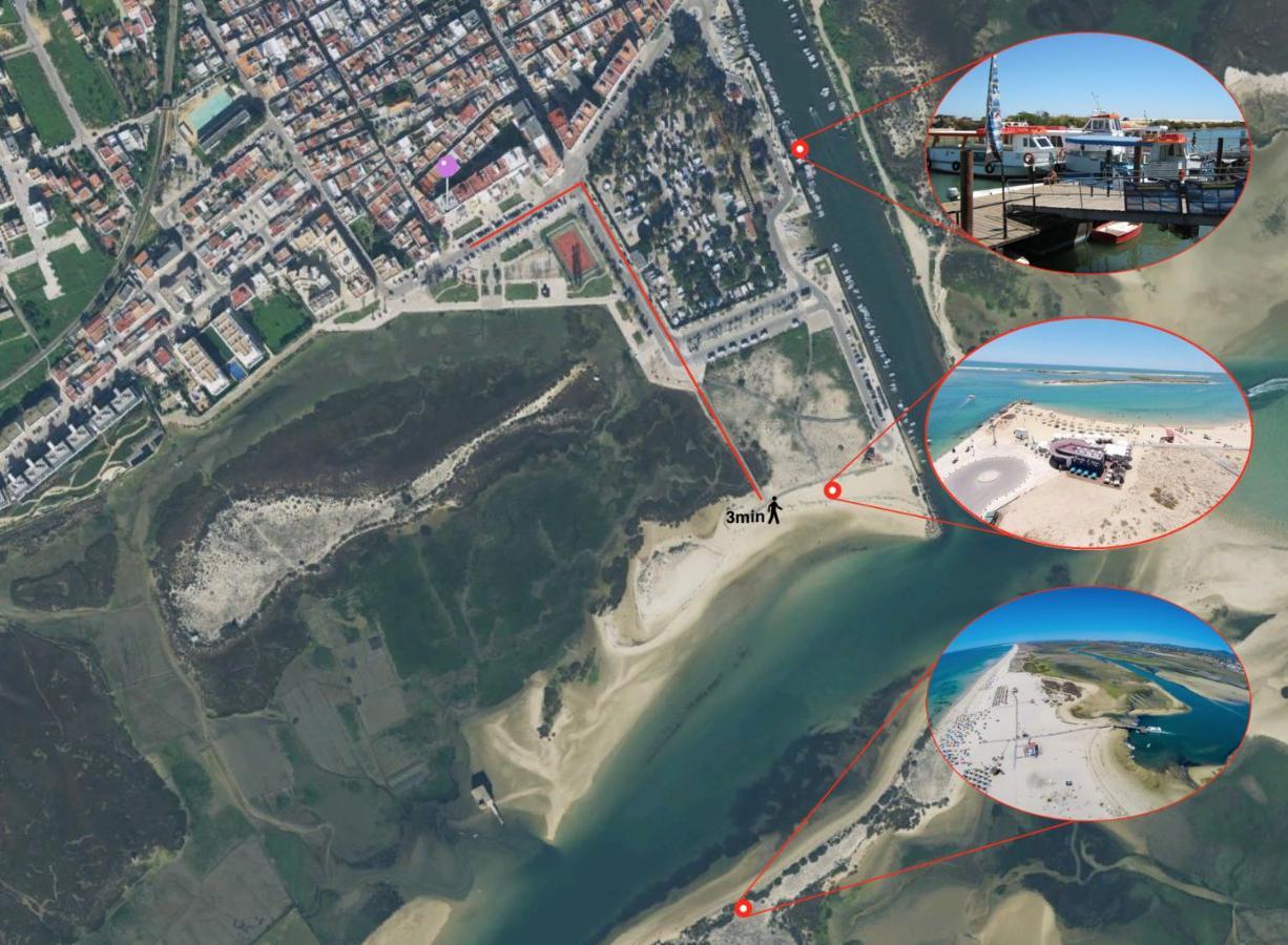 Apartamento Na Primeira Linha Da Ria Formosa 푸제타 외부 사진