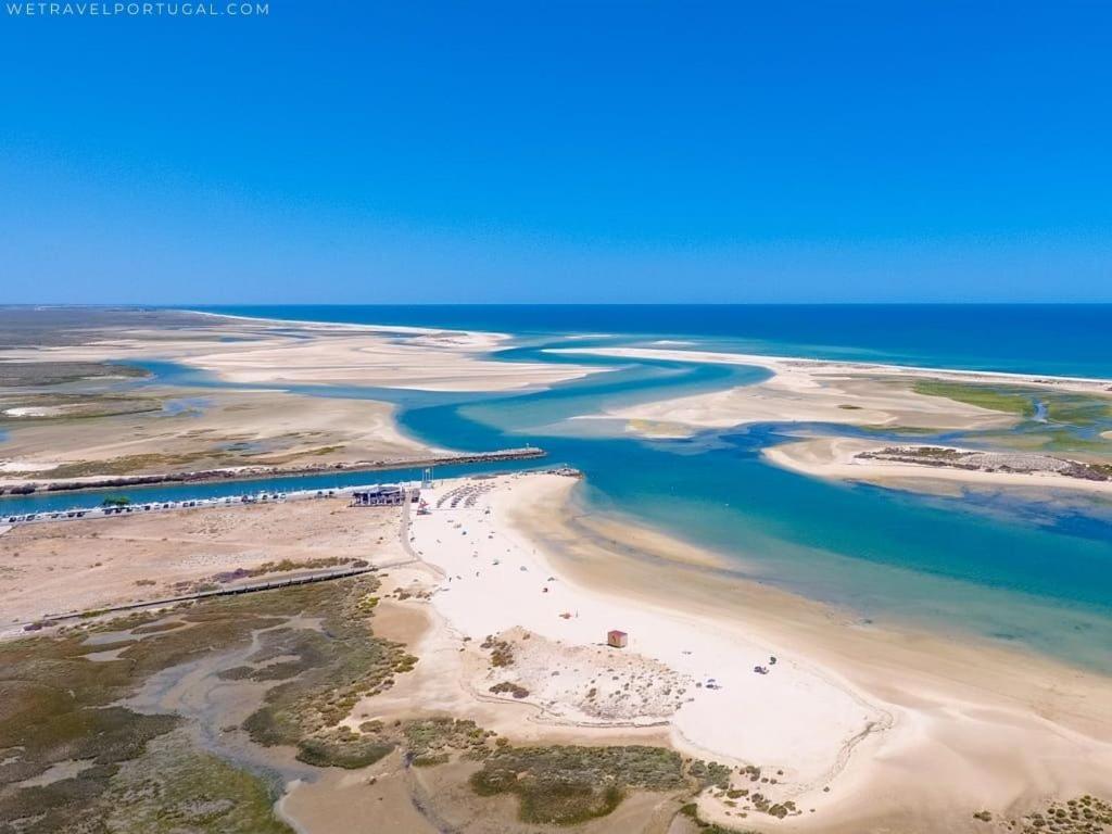 Apartamento Na Primeira Linha Da Ria Formosa 푸제타 외부 사진